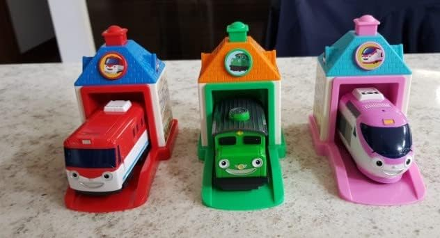 Titipo and Friends Shooting Train Toy 3P Set