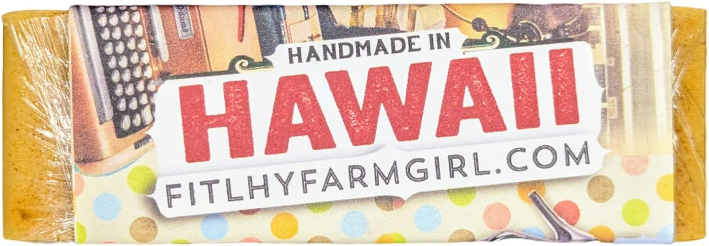 Filthy Farmgirl Handmade Hawaiian Soap (Large, Filthy Secretary) - Filthy Flight Attendant image number 4