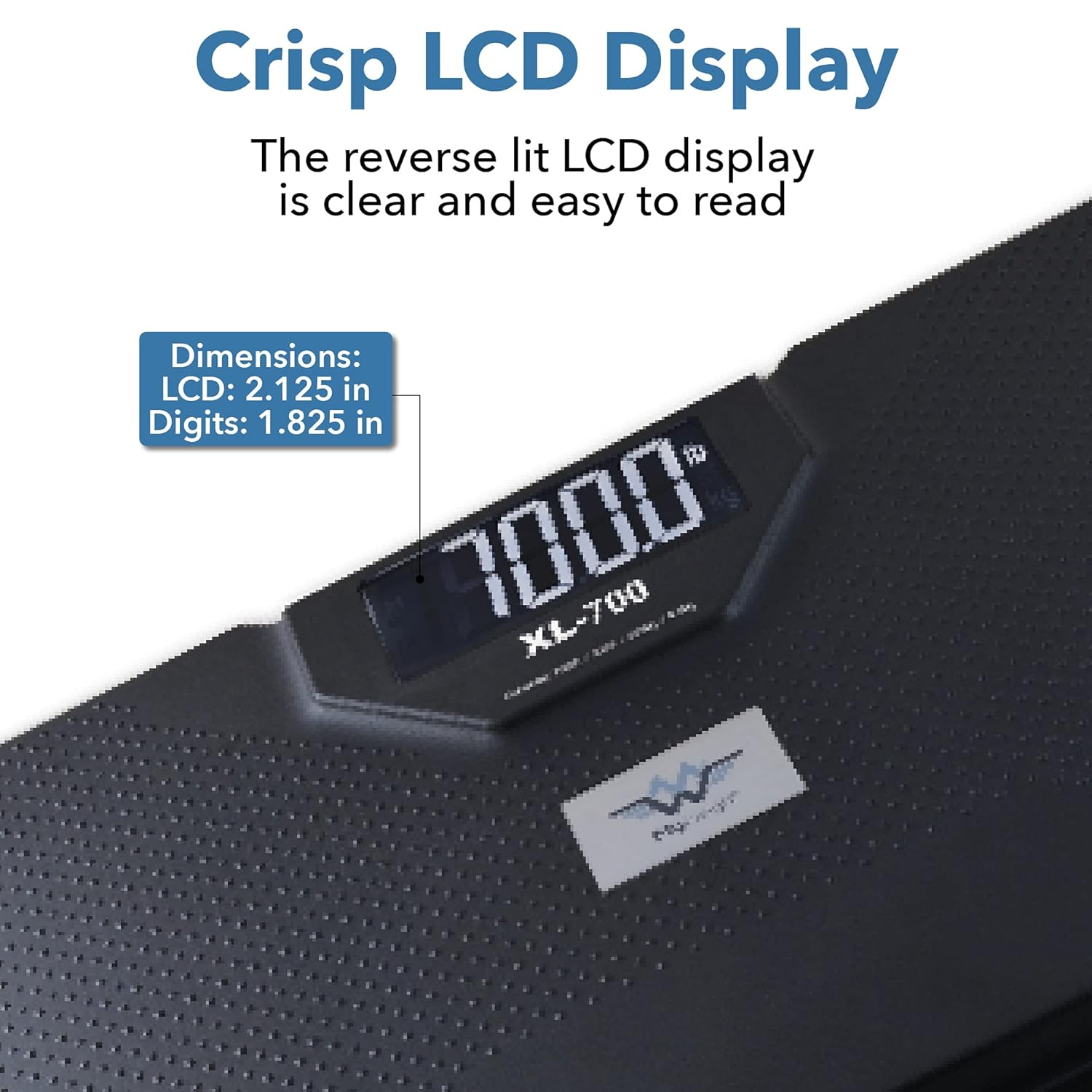 My Weigh Xl-700 Talking Bathroom Scale 700 Lb 320Kg image number 5