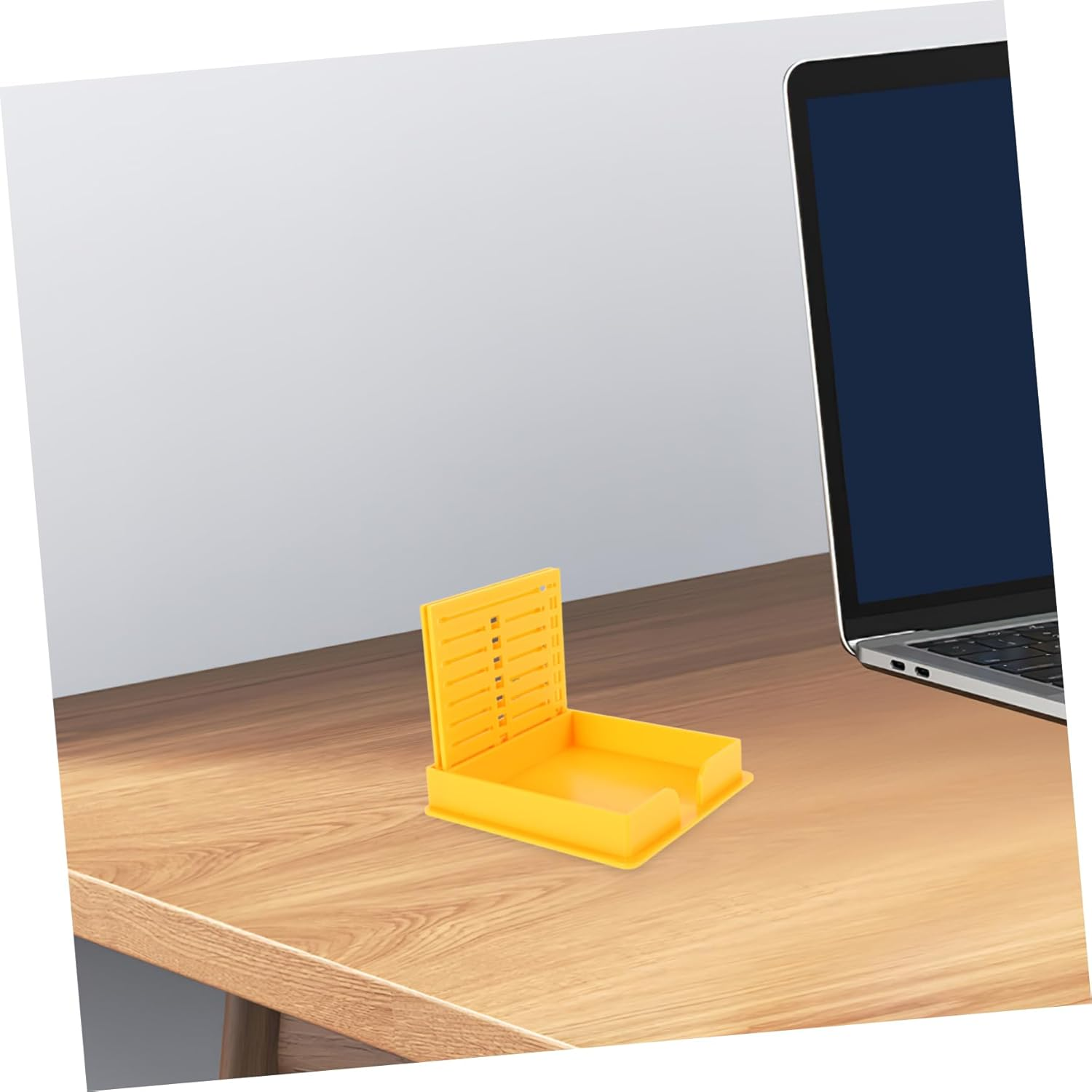 Jojofuny Cube Note Holder Stationery Storage Pen Holder Multipurpose Organizer Box for Desk Office Home Use image number 3