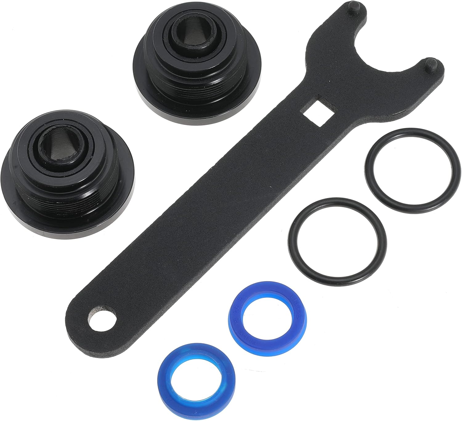 Seal Kit Replace HS5157 HC5340 HC5341 HC5342 HC5343 HC5344 HC5345 HC5346 HC5347 HC5348 HC5358 HC5365 for Seastar Front Mount Hydraulic Steering Cylinders with Wrench image number 5