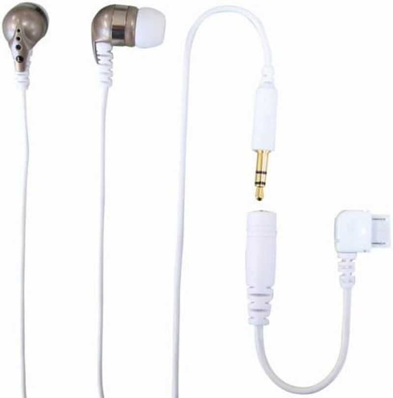 Yazawa Fix Earphone with Flat Cord Champagne Gold MEP204SG