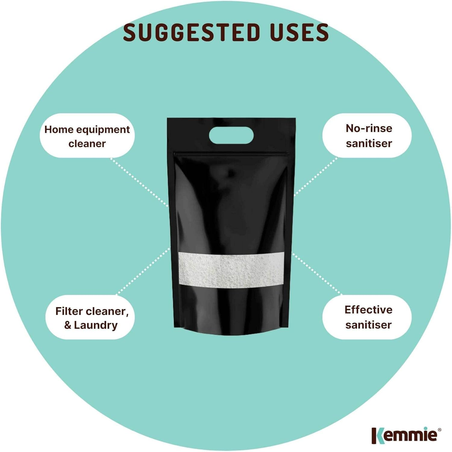 5Kg Sodium Percarbonate - Eco Laundry Cleaner Brewing Sanitiser Oxygen Bleach image number 5