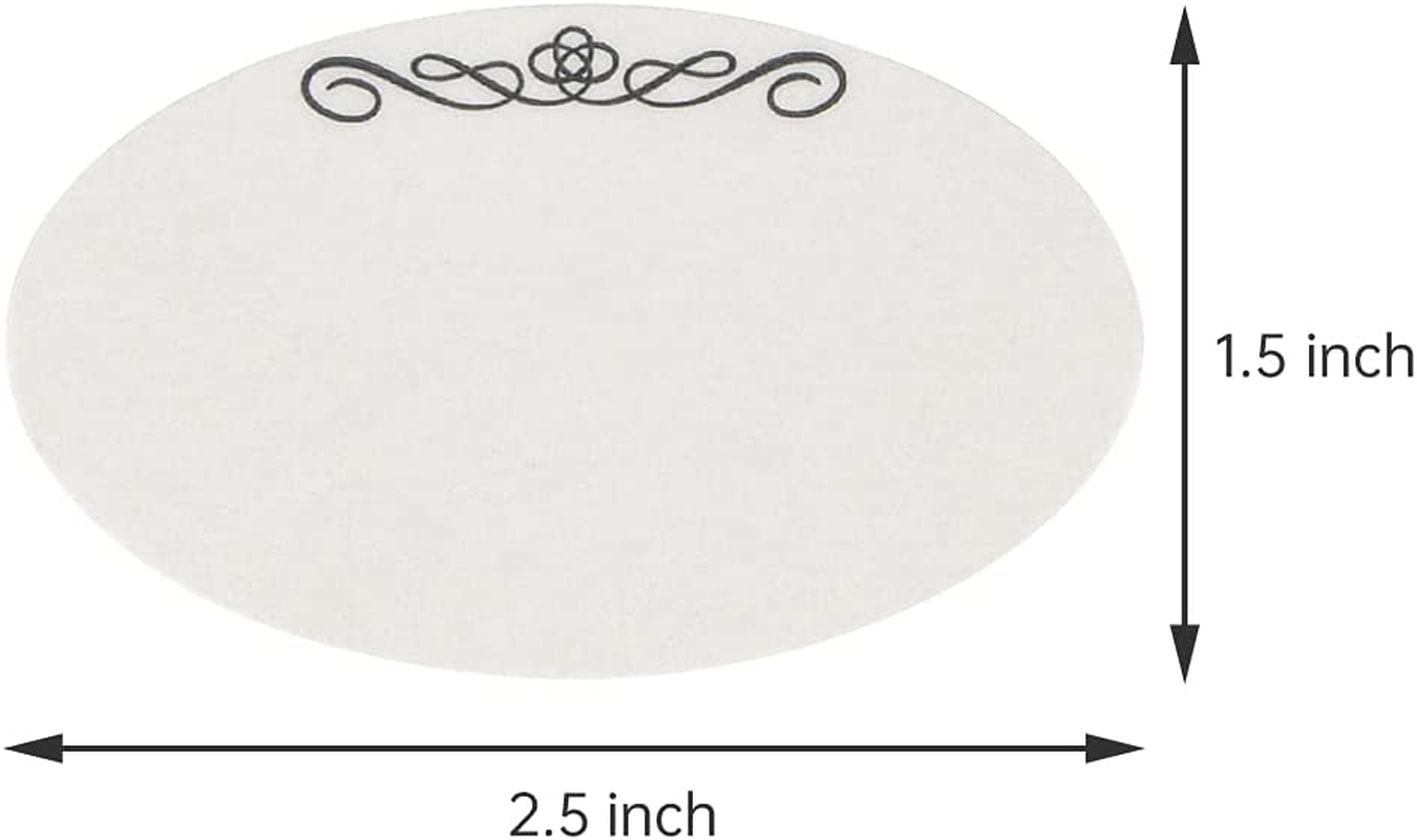 L LIKED 120 Pcs Dissolvable Food Label, 1 1/2" X 2 1/2" Canning Labels for Mason Jars,Canning Label Easy to Writing- Jar Labels Homemade Jam, Jelly, and More-1 Roll image number 6