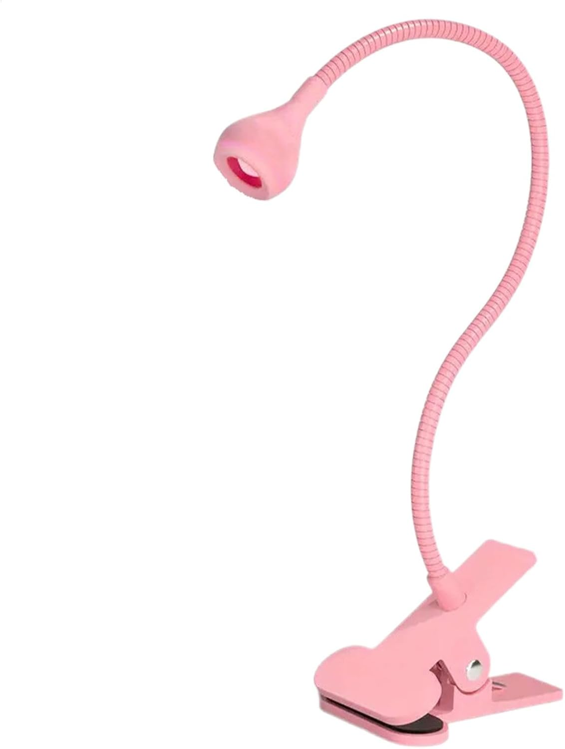 Jiimhte Gooseneck UV Lamp for Gel X Nails - Gooseneck LED Nail Light for Gel Nails, Clamp Nail Lamp,Small USB UV Lamp, Manicure Dryer, Home Salon Nail Accessories for Women Girls