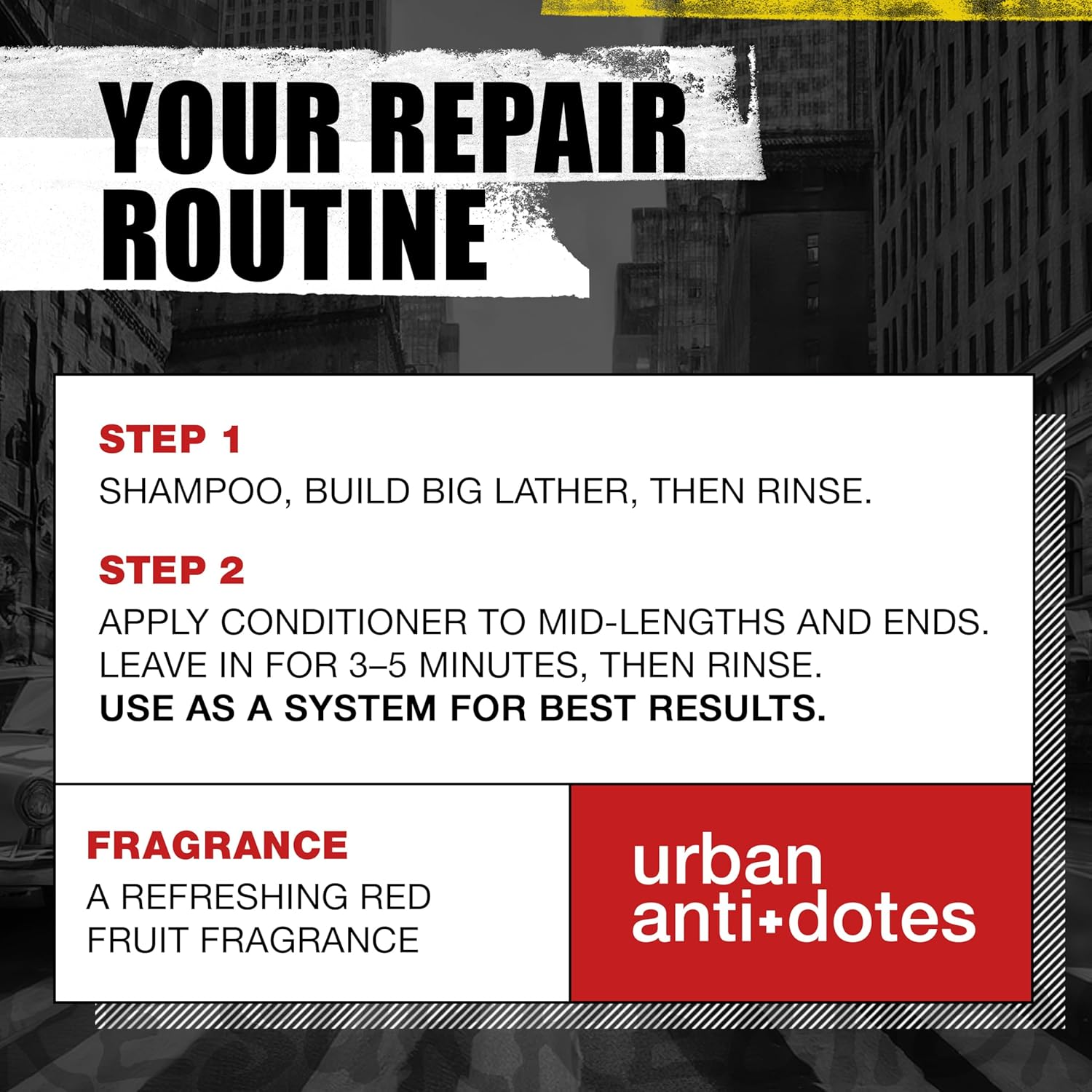 TIGI BH URBAN ANTI+DOTES ROW RESURRECTION LEVEL 3 CONDITIONER 750ML image number 2