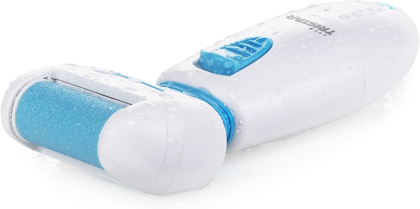 Tristar MP-2395 Electric (Battery) Wet & Dry Callus Remover, Includes 2 Rolls [Coarse and Fine]