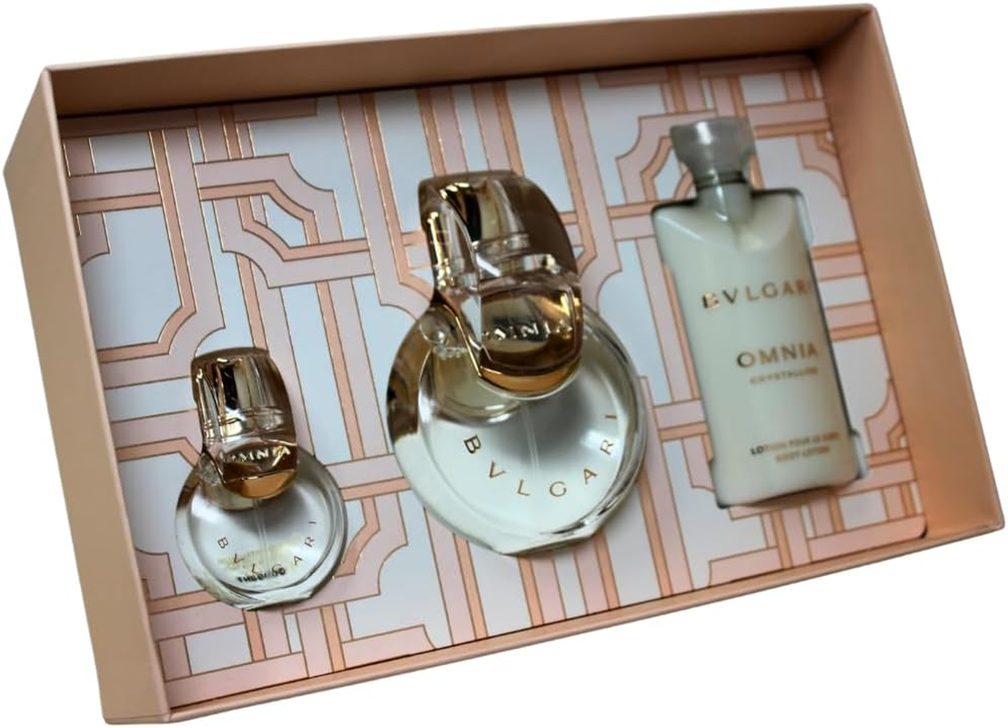 Bvlgari Omnia Crystaln Eau De Toilette for Women (3-Piece)