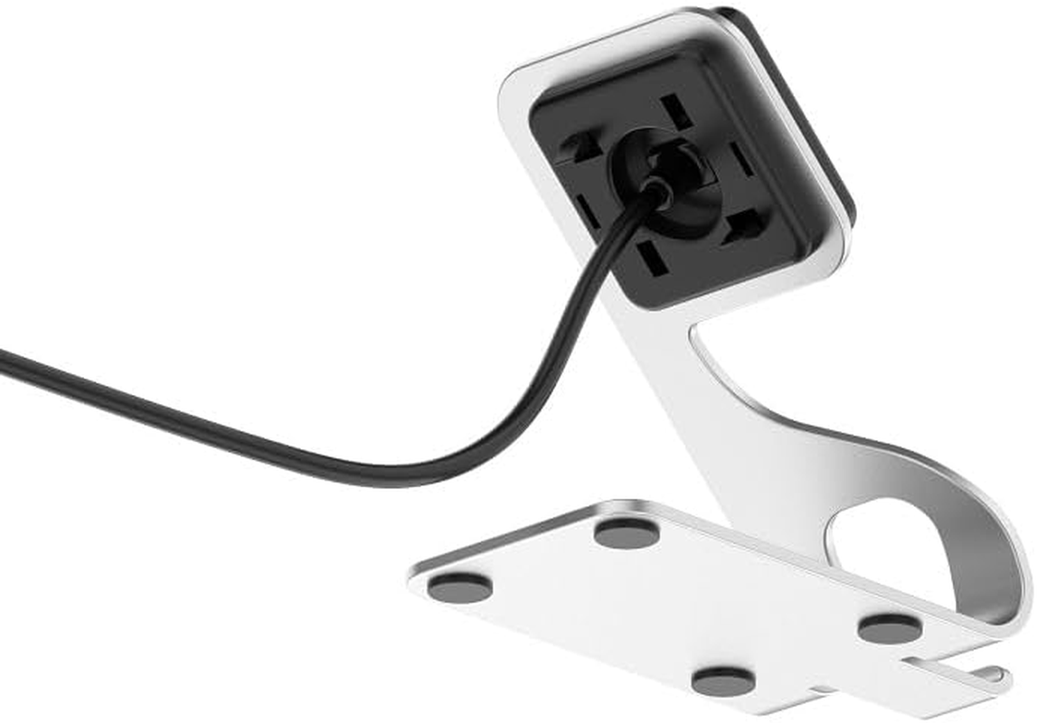 Metal Charger Stand Intended for Fitbit Charge 5 6/ Luxe Watch, Portable Watch Charger with USB Charging Cable Station for Charge 5/ Charge 6/ Luxe(Silver) image number 1