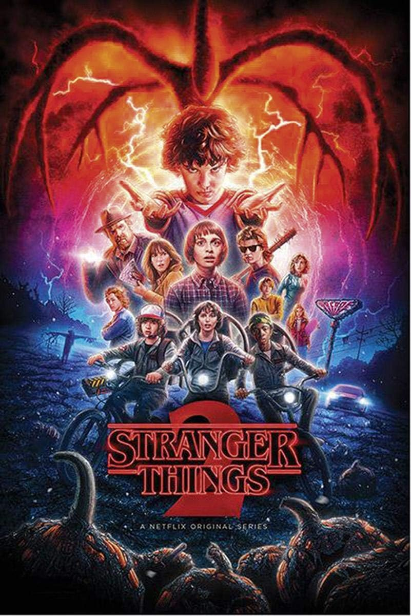 Close up Stranger Things Poster Set of 3 Season 1, 2 and 3 (61Cm X 91,5Cm) image number 2