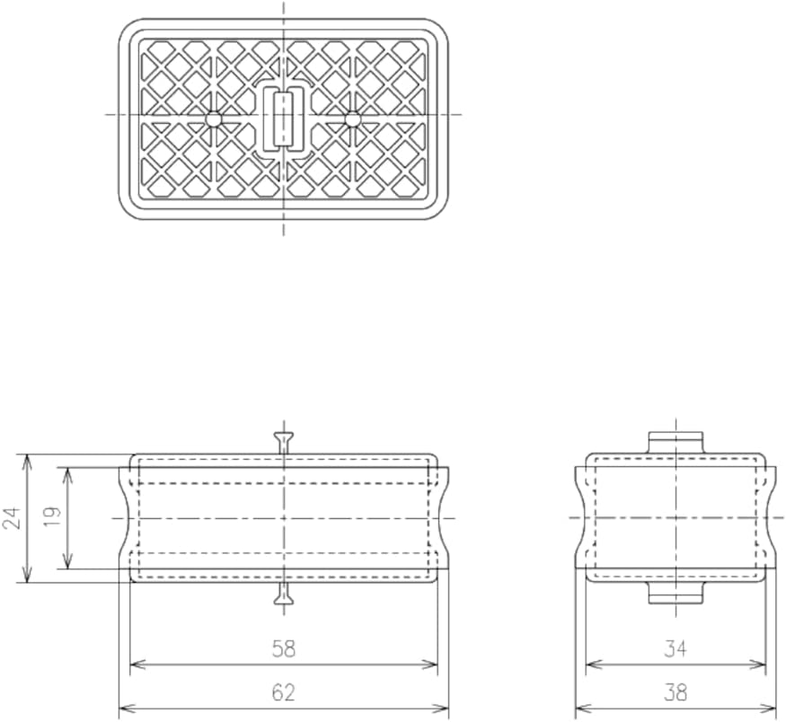 TOTO Catalyst Assembly for Washlet (TCA83-8), TCA83-8R image number 2