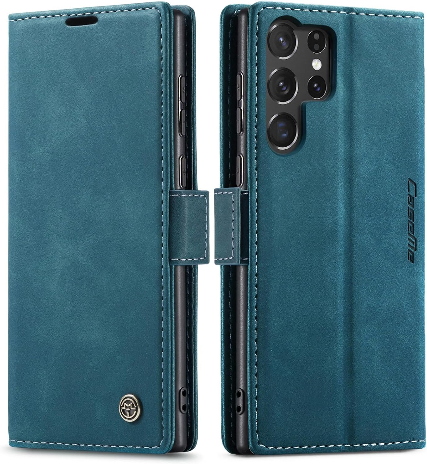 Case for Samsung S25 Ultra, Foldable Flip Case, Shockproof Full Cover Mobile Phone Case S25 Ultra for Sam Sung, Premium Leather Wallet Flip Mobile Phone Case for Sam Sung Galaxy S25 Ultra Case image number 1