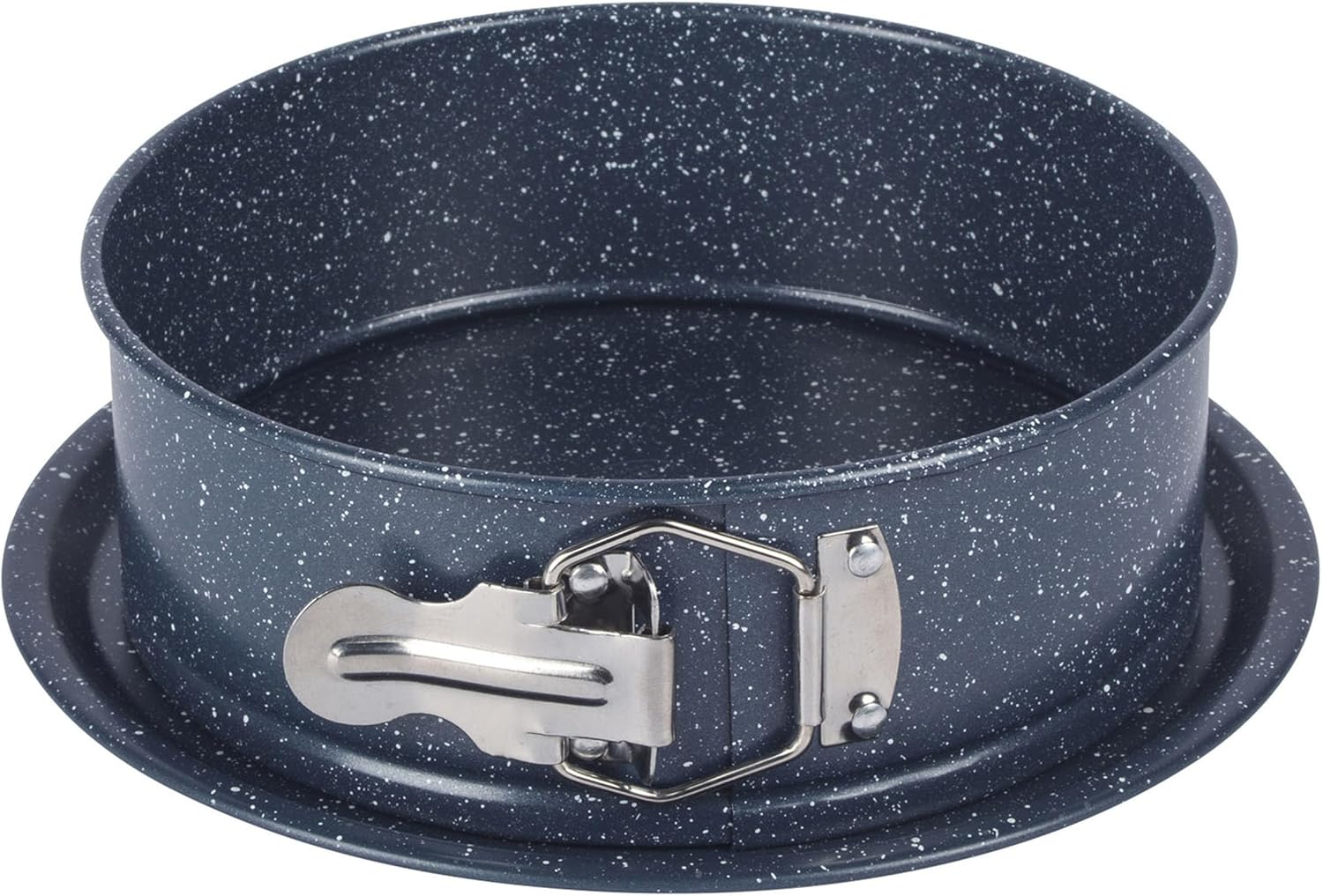 Russell Hobbs RH03419EU7 Nightfall Stone round Springform Pan - 18Cm / 7 Inch Non-Stick Cake Tin with Loose Base & Serving Plate, Carbon Steel, Leakproof Baking Pan, for Cake, Cheesecake, PFOA Free image number 3