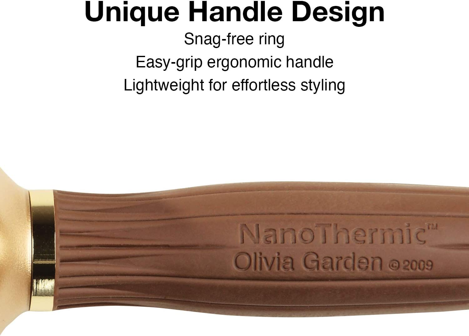 Olivia Garden Nanothermic Ceramic + Ion SQUARE Shaper Hairbrush