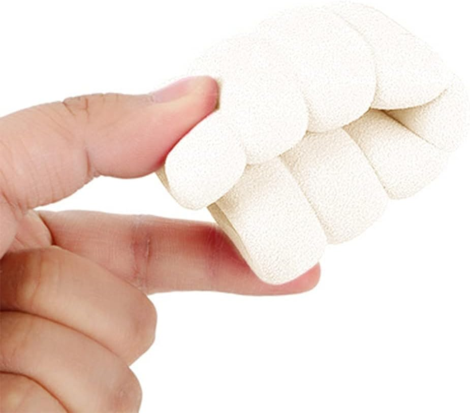 Door Handle Cover Foam, Foam Door Handle Bumper, 8-Piece Door Handle Protector, Door or Window Handle Protector, Childrens Home Protection, Anti-Static, Safe (White) image number 1