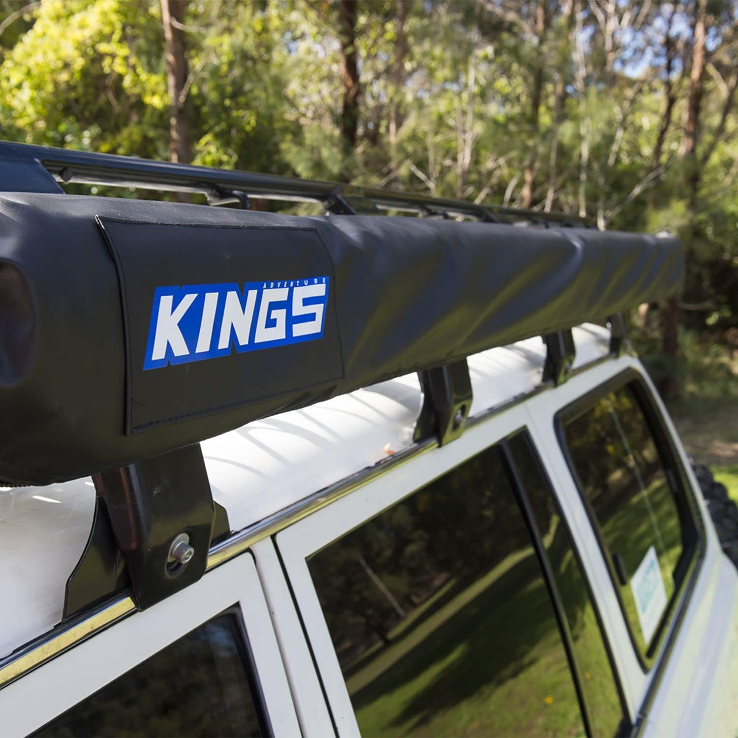 Adventure Kings Side Awning 2X3M for All Vehicles+ Awning Mounting Brackets Pair image number 2