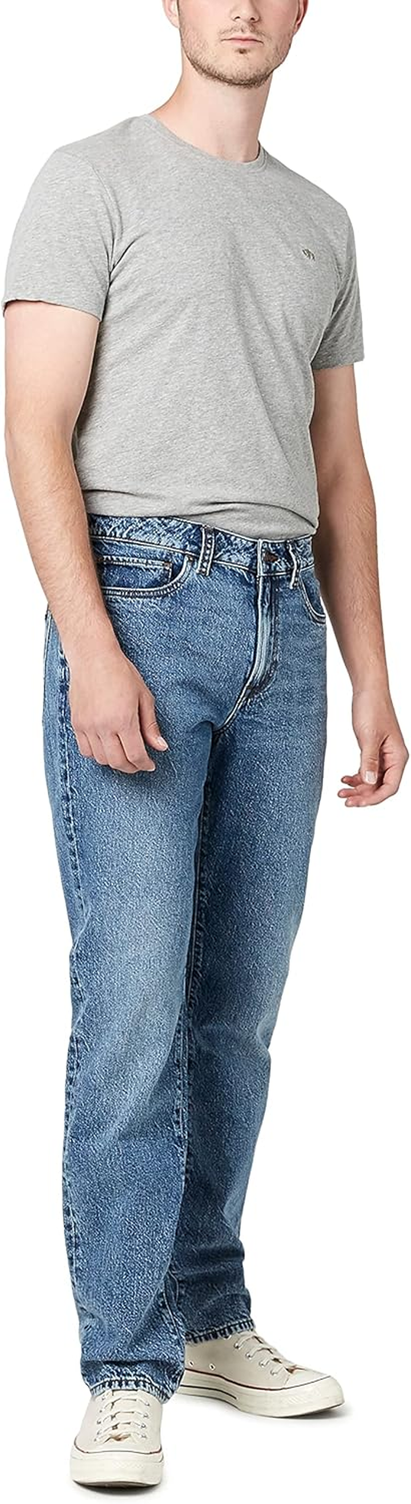 Buffalo David Bitton Men'S Ben Relaxed Tapered Denim Jeans image number 7