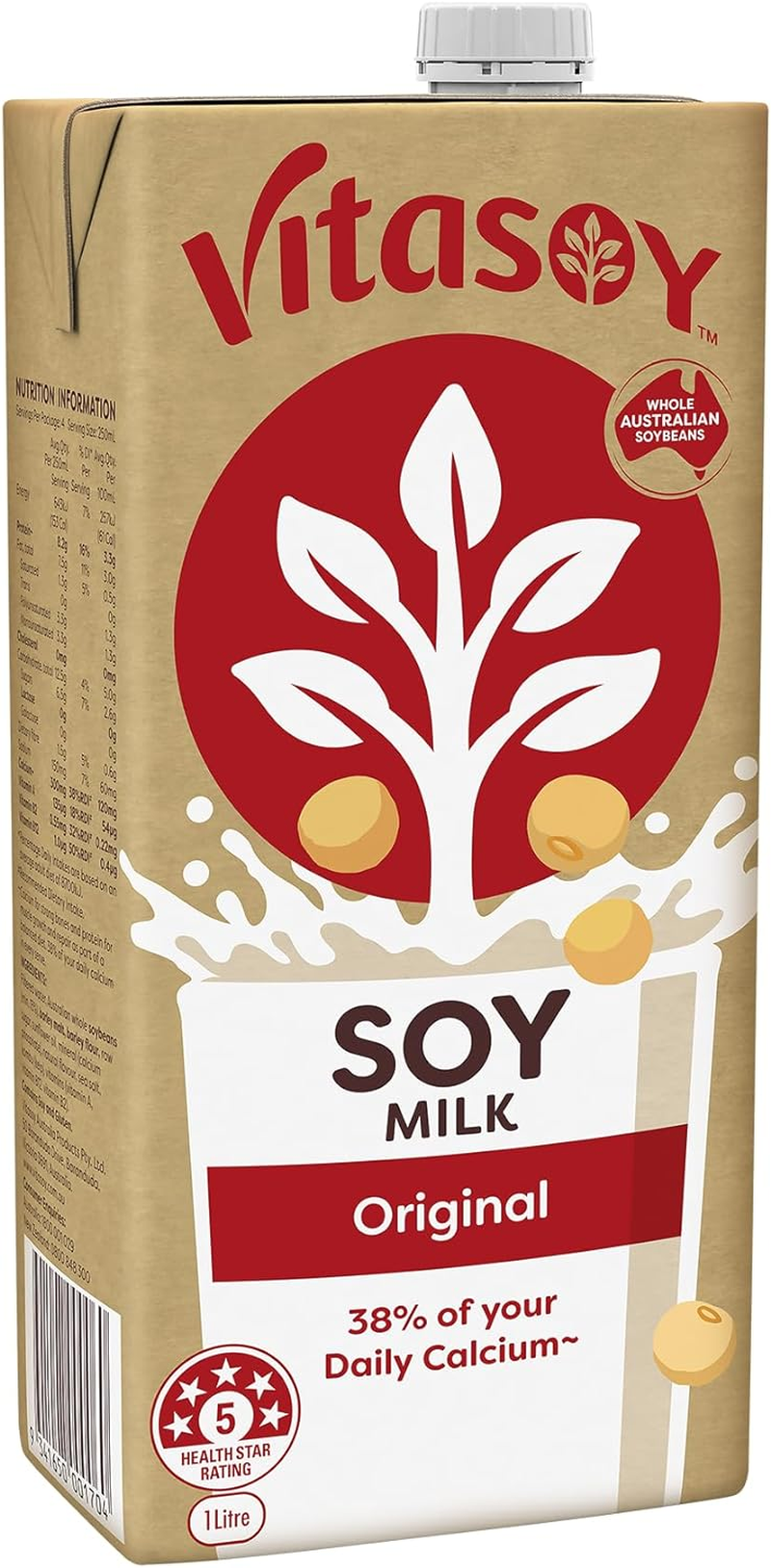 Vitasoy Original Long Life Soy Milk 1L