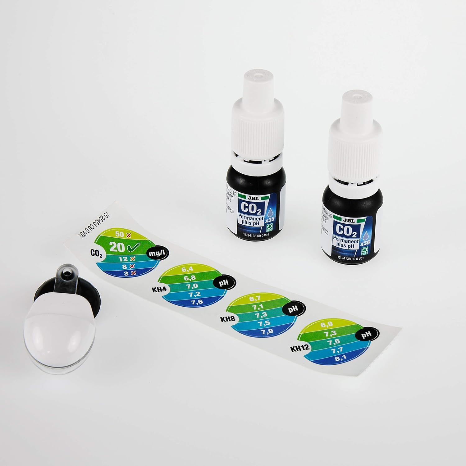 JBL Water Test Set, for Freshwater Aquariums, Proaquatest Co2-Ph Permanent