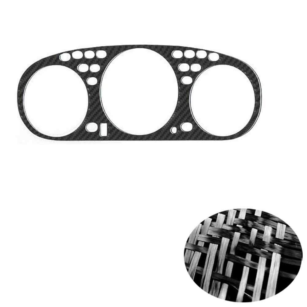 Gauge Instrument Cluster Bezel for 1996-2000 Honda Civic EK Made with 100% Real Carbon Fiber image number 2