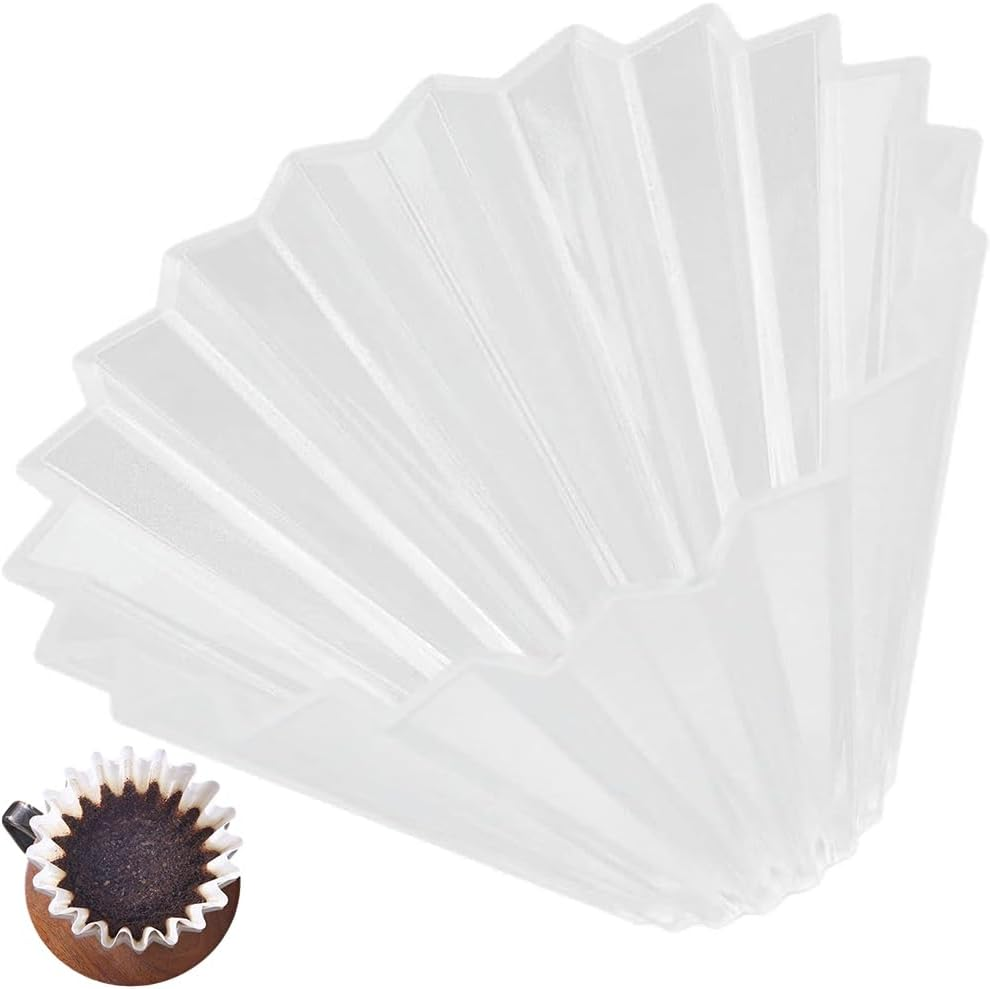 MTSDM Pour over Coffee Dripper, Reusable Portable Resin Coffee Filter with Origami Cone Design, Suitable for V60 Filter Paper, Smooth Drip Coffee Brewing Filter Cone Filter Holder for Camping, Office image number 5