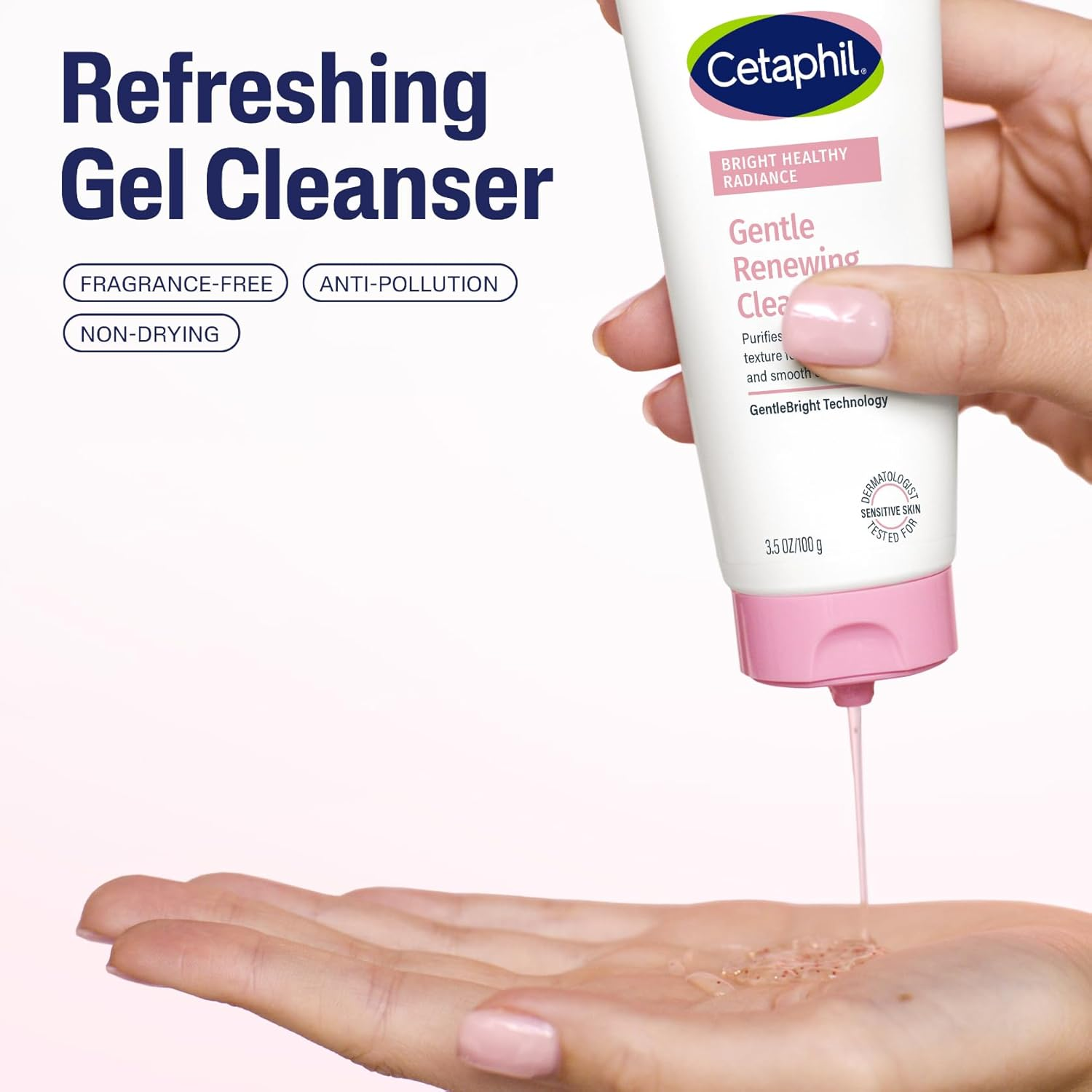 Cetaphil Bright Healthy Radiance Gentle Renewing Cleanser 100G image number 2