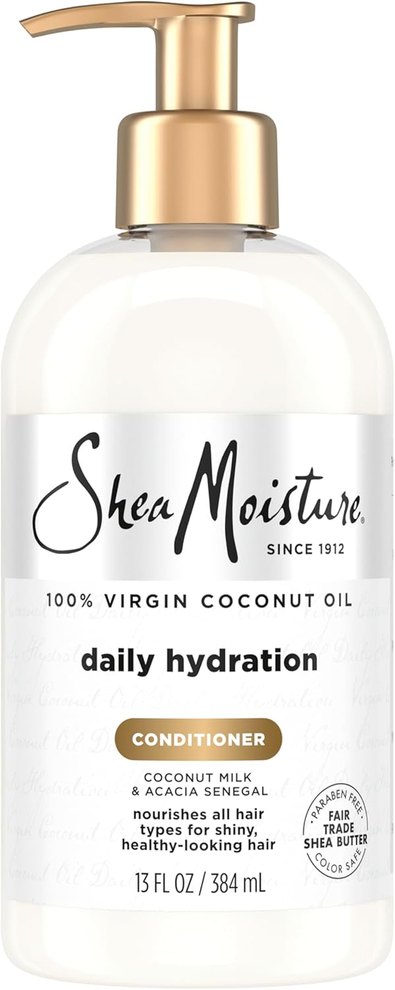 Shea Moisture Virgin Coconut Oil Daily Hydration Conditioner, 384 Ml, 13 Ounce image number 3