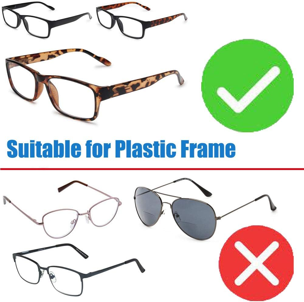 Soft Foam Nose Pads Self Adhesive Non-Slip Eyeglass Nose Pads, Thin Nosepads for Eyeglasses Sunglasses Glasses,12Pairs,1.5Mm Black image number 2