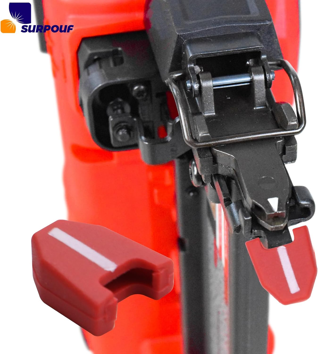 42-38-0017 No-Mar Pad Kit (Set of 9) Fits for Milwaukee M18 2746-20 Nailers & Staplers Replacement No Mar Tip image number 4