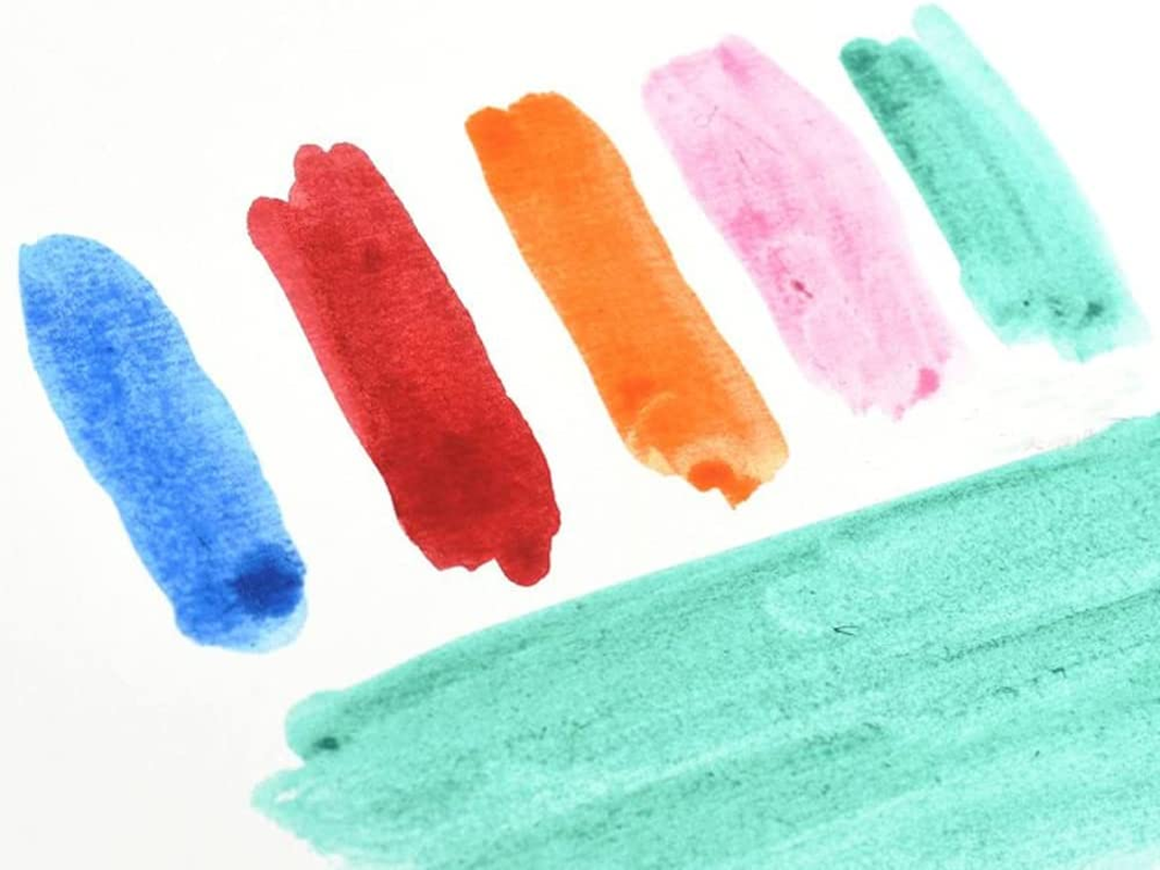 Watercolour Paper Art Sketch Pad, Mixed Media Sketchbook for Wet or Dry Media, 140 LB/300 GSM Heavyweight Papers 20 Sheets/40 Pages, Spiral Bound Mix Media Pad for Acrylic, Watercolor, Pen and Pencil Painting (S, Green) image number 2