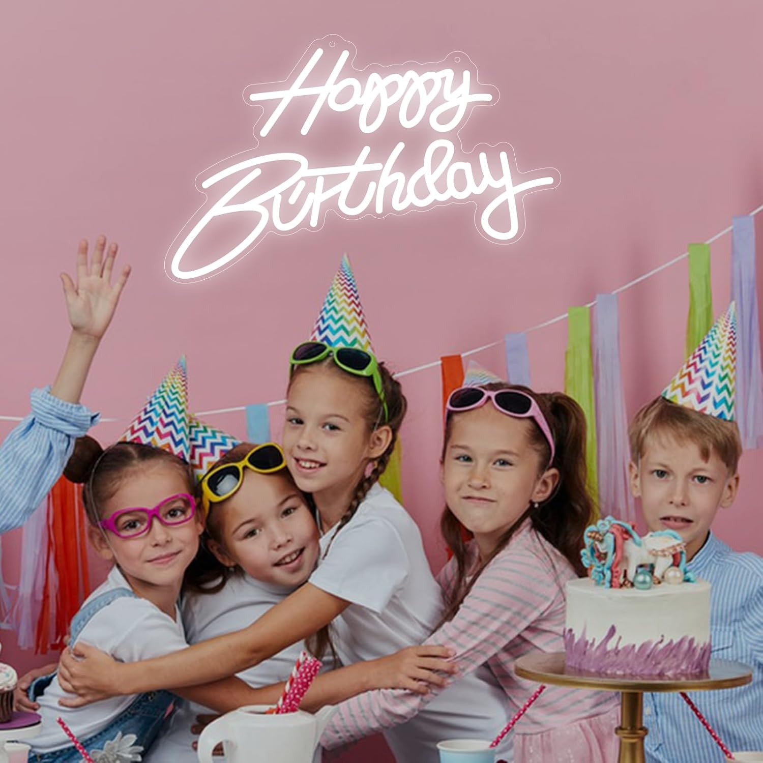 Neon Signs for Room Decor, Light up Dimmable LED Bedside Wall Lamps with USB Powered, Cool Birthday Bedroom Presents for Boys, Gaming, Teens, Kids, Friends, Girl - Ohbaby image number 5