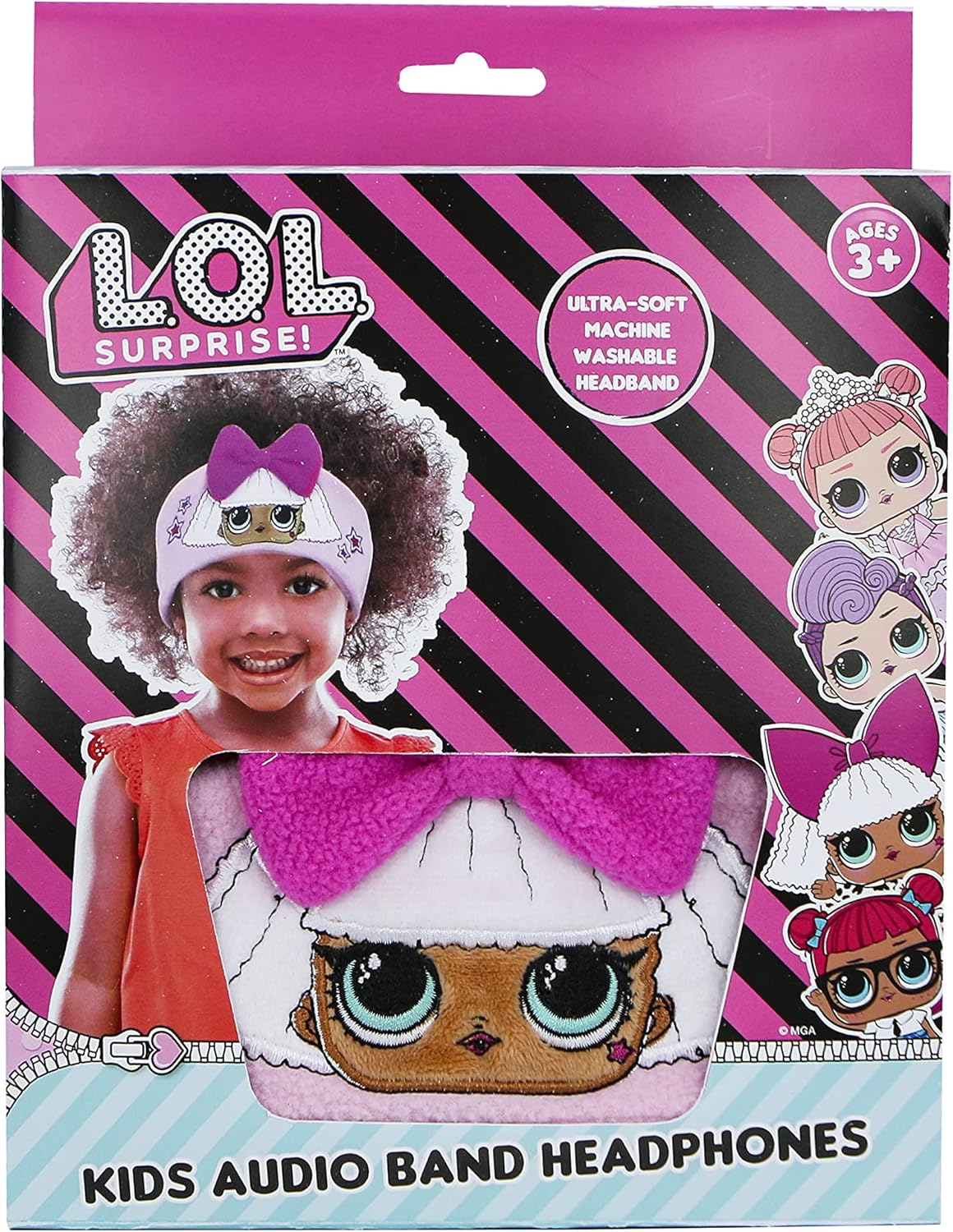 OTL Technologies Kids Headphones - LOL Surprise! Headband Headphones for Ages 3+ image number 2