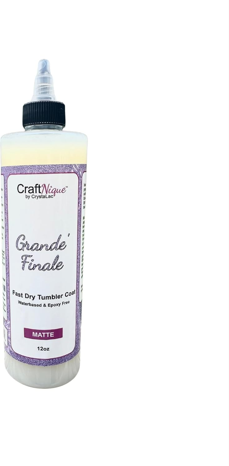 Crystalac Grande Finale Tumbler Coat (Matte, 12Oz) 2.0