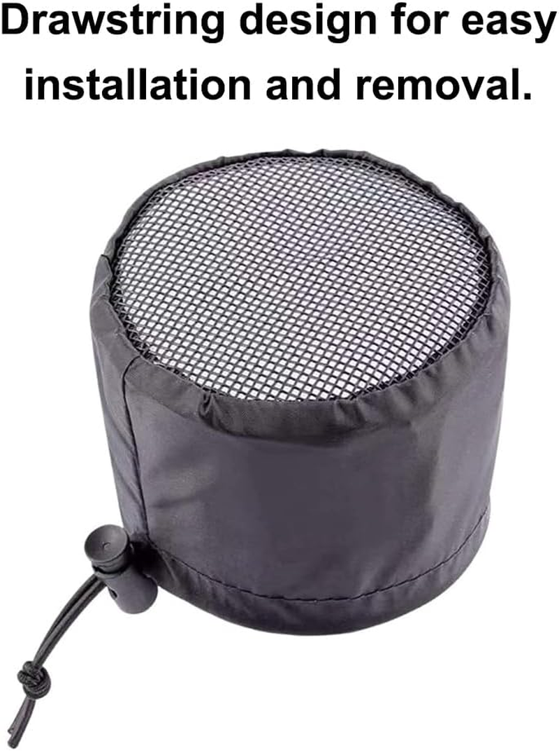 2Pcs 4 Inch Grow Tent Vent Cover, Duct Filter Net with Fixed Buckle, Dust Proof Mesh Screen for Plant Growth Tent Ventilation Exhaust Fan image number 5