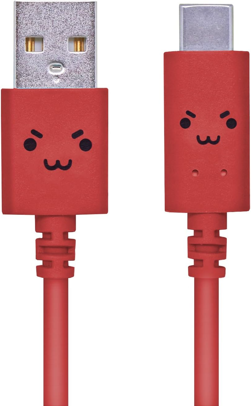 Elecom MPA-FAC12CRD USB Type-A to Type-C Charging Cable, 15W, 3A, Rapid Charging, USB 2.0 Compliant, 3.8 Ft (1.2 M), Red - Blue image number 6