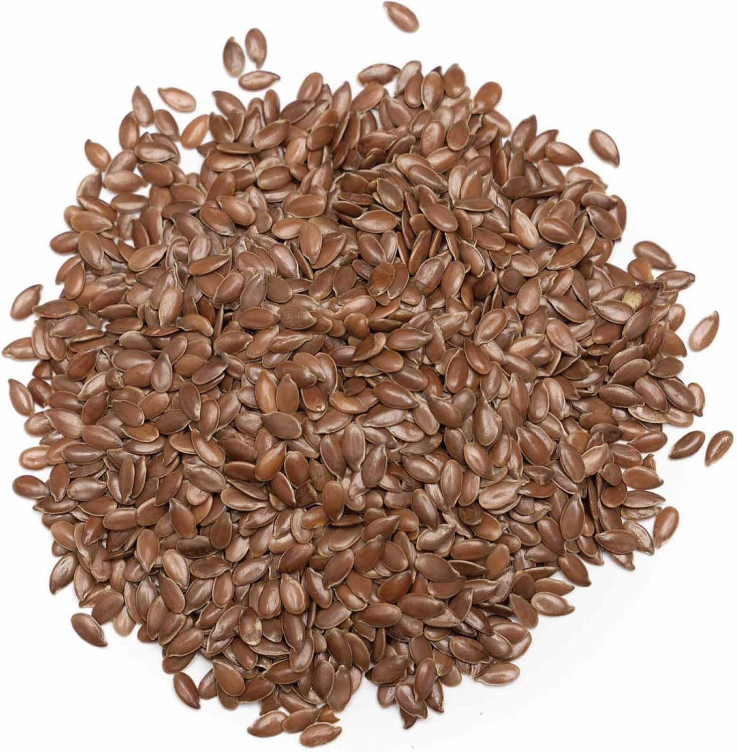 Organic Brown Linseed Flaxseed Tubs Whole Flax Seed No GMO Omega3 6 Fibre (800G)