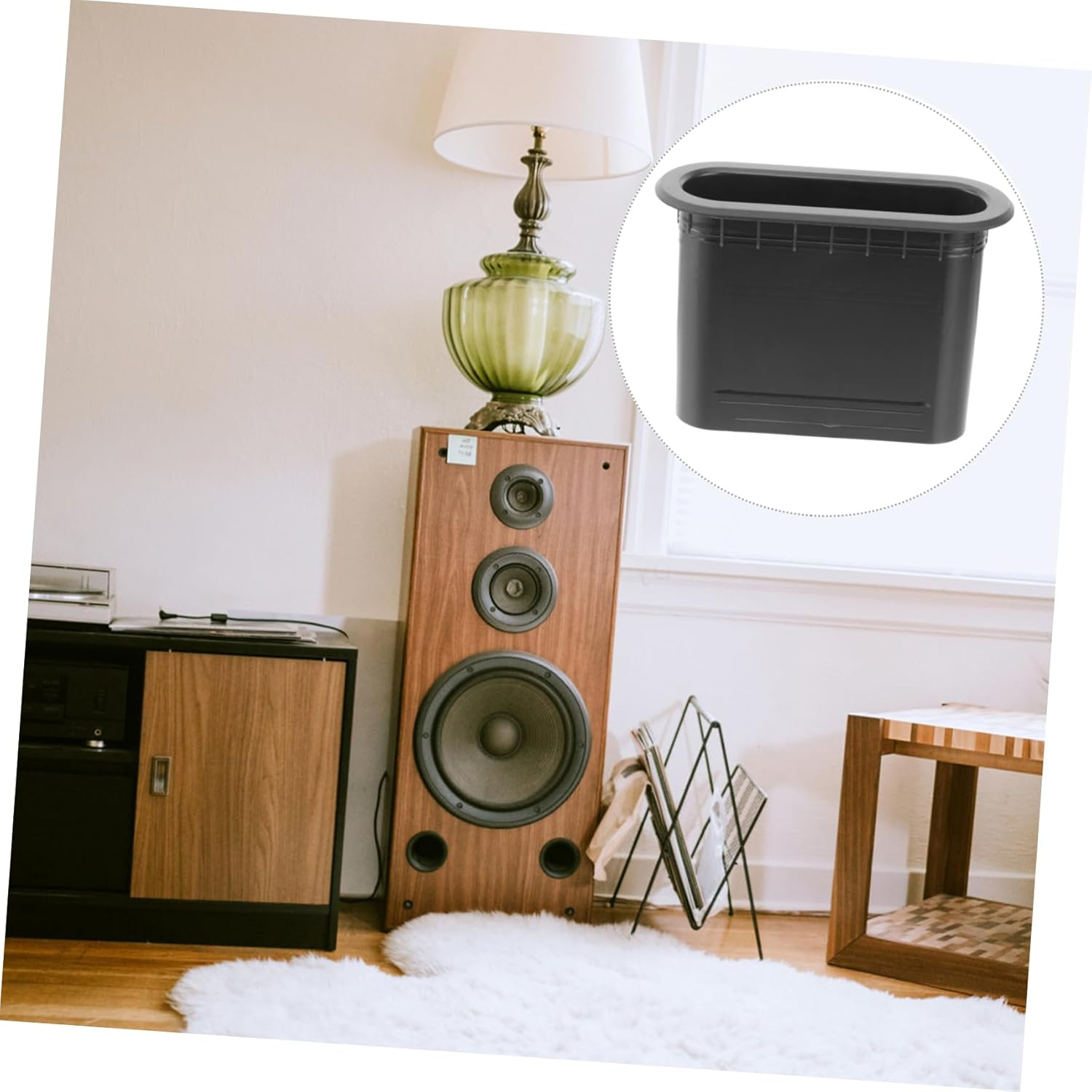 DOITOOL 5Pcs Speaker Cabinet Port Tubes for Home Audio Bass Response Polished for Safety Easy to Install Speaker Voice Outlet image number 1