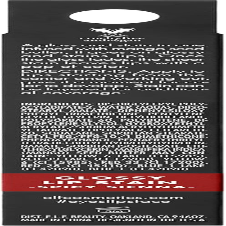 Glossy Lip Stain in Spicy Sienna by Elf image number 3