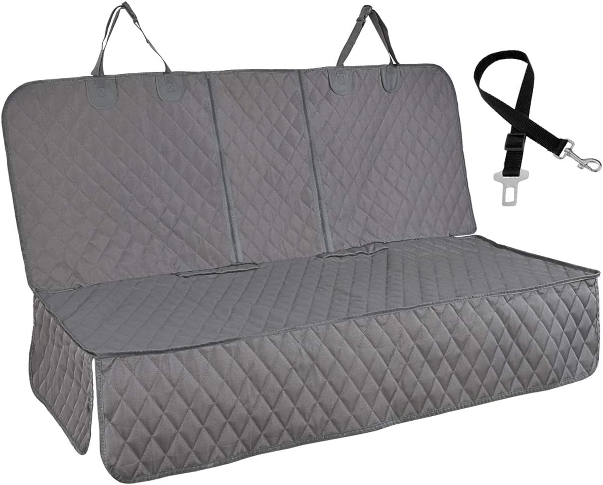 Honest Dog Car Seat Covers, Dog Seat Cover with Side Flap for Cars, Trucks, and Suv'S - Waterproof & Nonslip Pet Seat Cover for Backseat