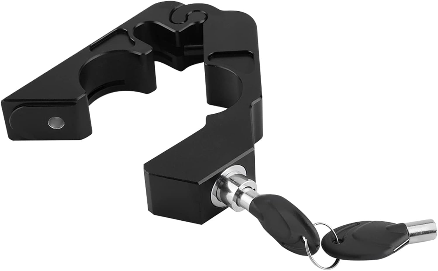 Brake Lever Lock, Rustproof Motorcycle Grip Lock Safety Lock for Motorbike for Electric Motor Car for Driving for Cycling (Black) image number 1