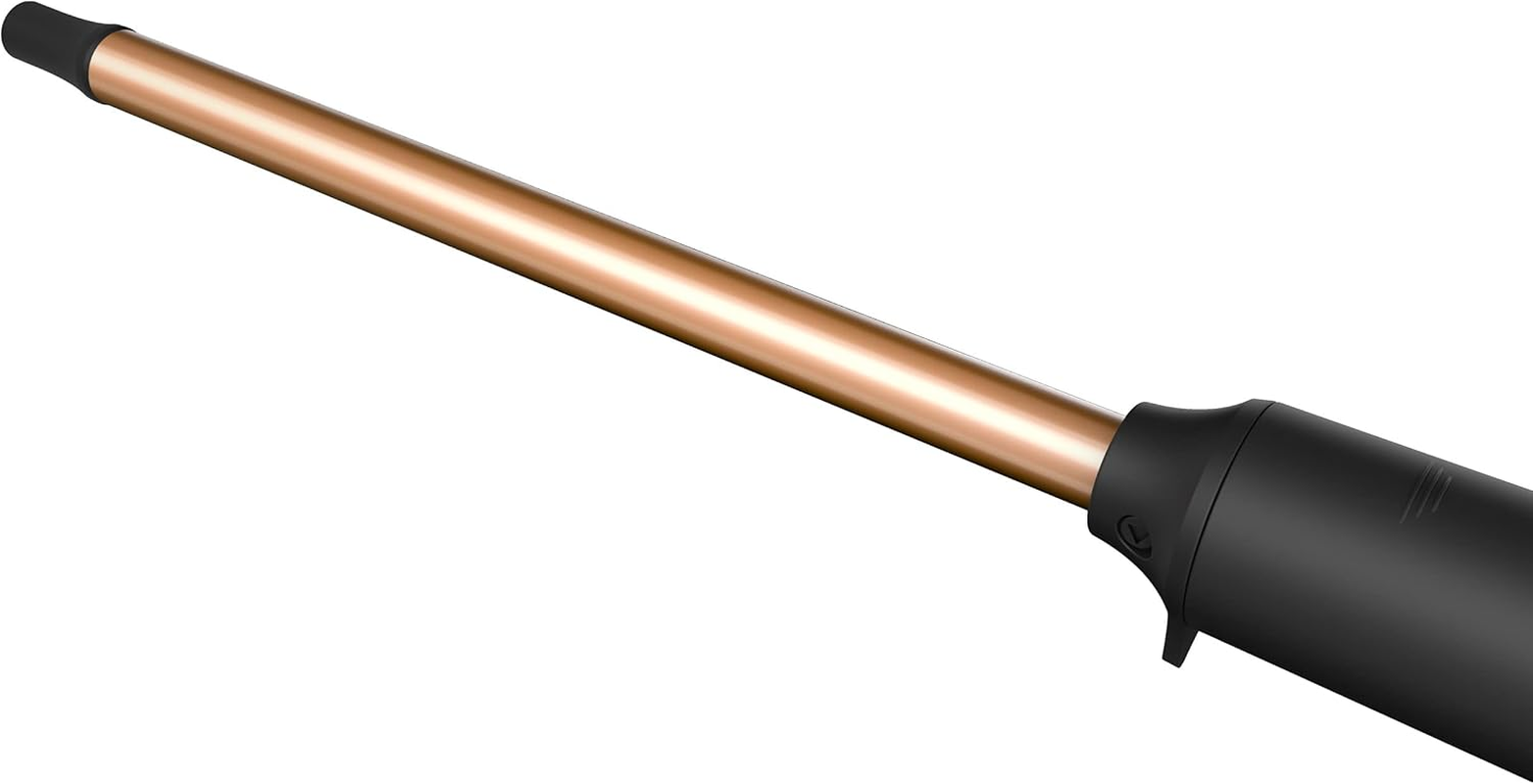 Grundig Naturashine HS 7230 Hair Styler 10Mm Diameter Ceramic Coating with Macadamia and Coconut Oil 5 Levels 130&deg;C to 210&deg;C Fast Heating Time Black Rose Gold image number 6