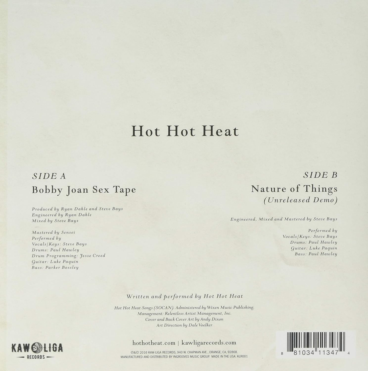 Nature of Things (Red Vinyl)