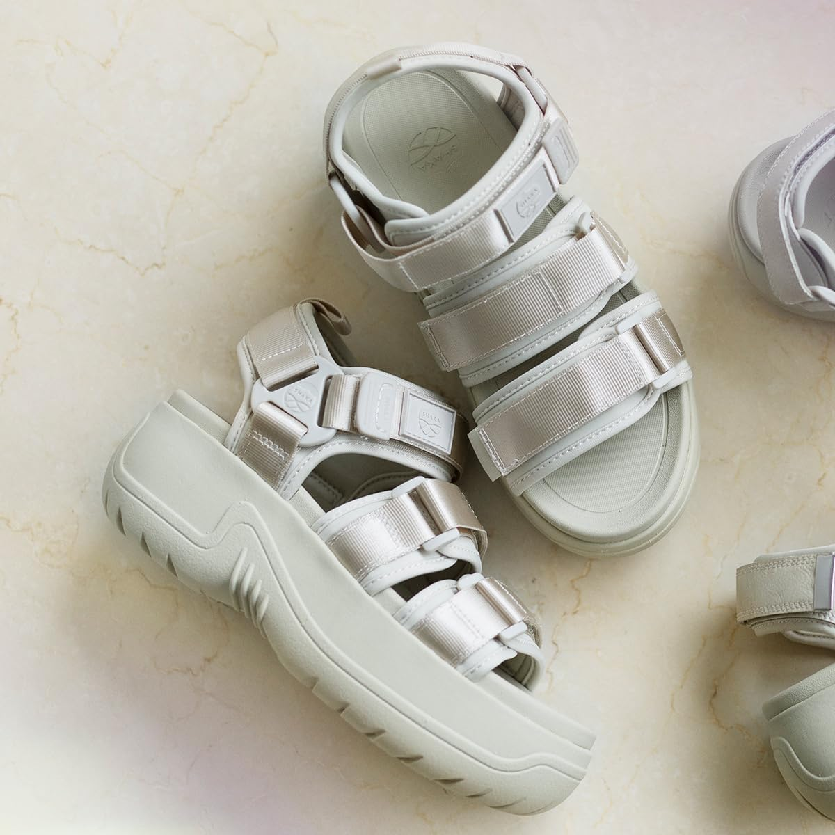 Shaka SK-313 Neobungy EVOL Chunky Platform Sports Sandals, Women'S