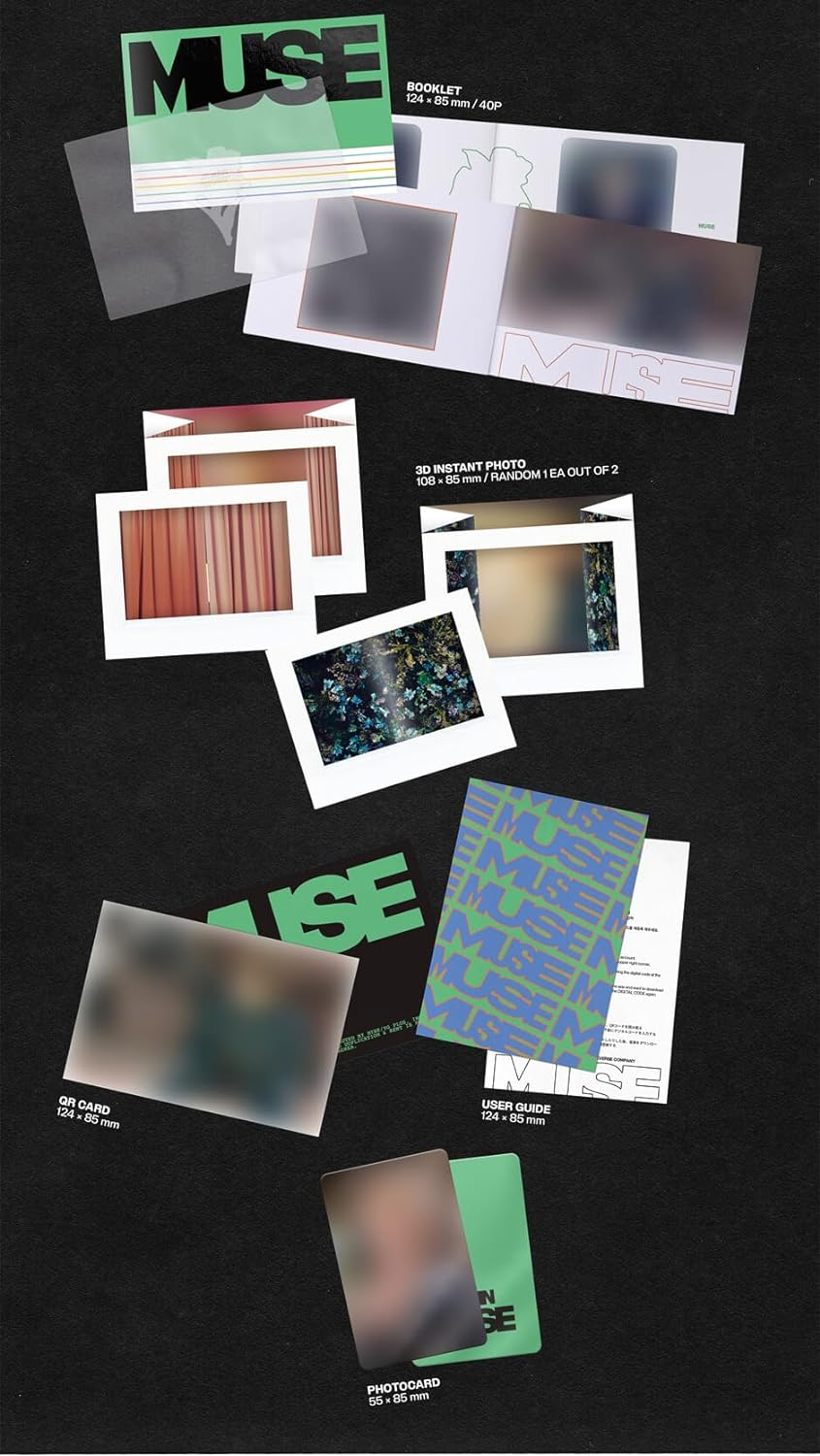 BTS Jimin MUSE 2Nd Album with Tracking Sealed Bangtan (Weverse Albums Version) image number 5