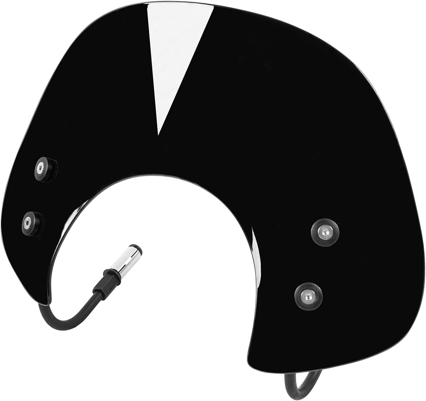 New Scooter Windshield Windscreen Flyscreen Airflow Wind Screen Deflectors Visor for P.Iaggio GTS125 GTS 125 GTS250 GTS 250 GTS300 GTS 300 All Year Sport Bikes Wind Shield Parts (Smoke) image number 5