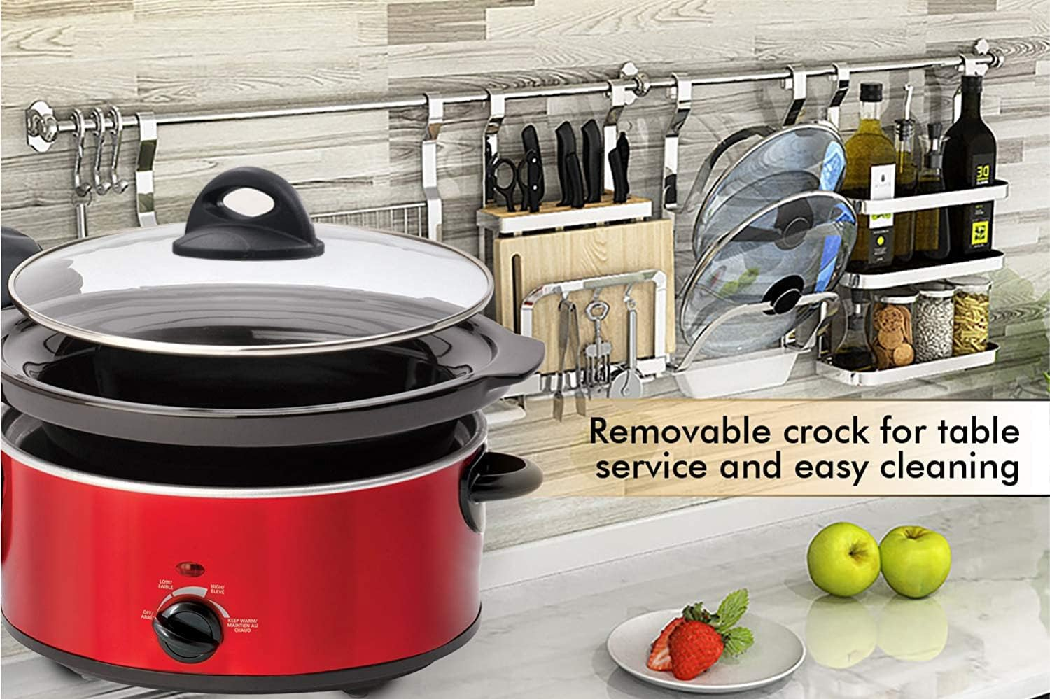 Universal Pot Lid Handle Replacement Compatible with Rival Crockpot Replacement Lid Parts and More Universal Kitchen Cookware Lid Replacement Knobs 3 Inch(1 Pack) image number 4