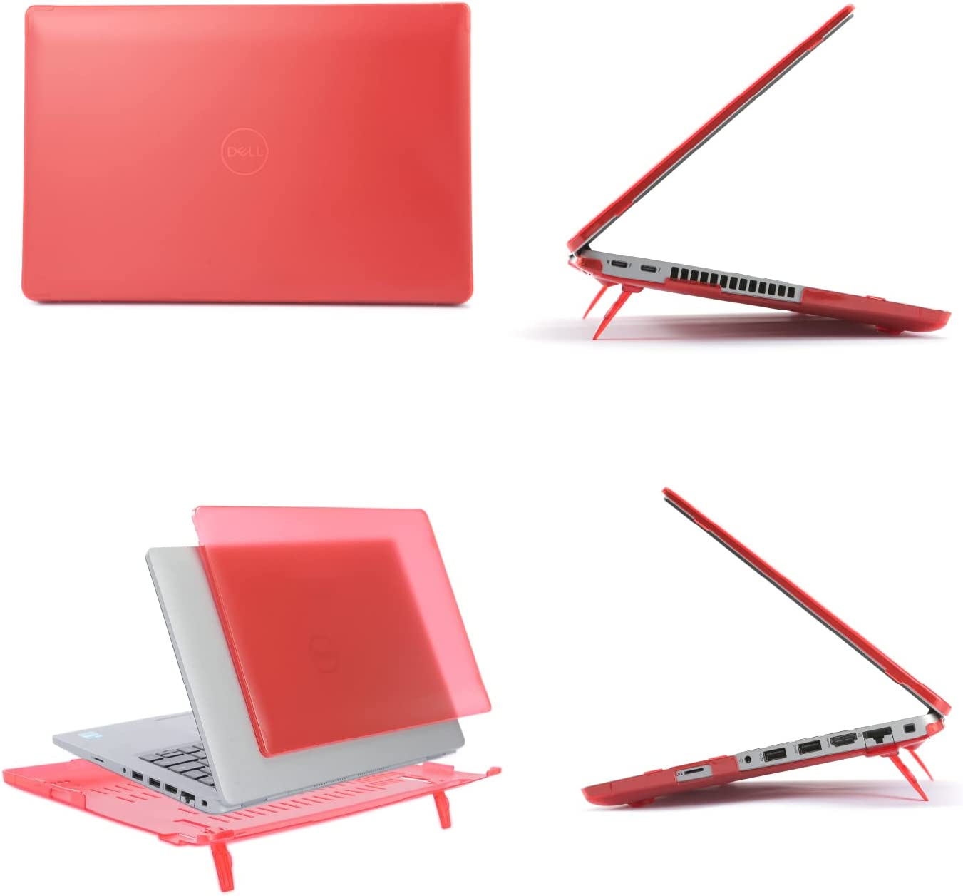 Mcover Case Only Compatible for 2021 ～ 2023 14-Inch Dell Latitude 5420 5430 Windows Notebook PC (NOT Fitting Any Other Dell Models) - Black - Clear image number 6