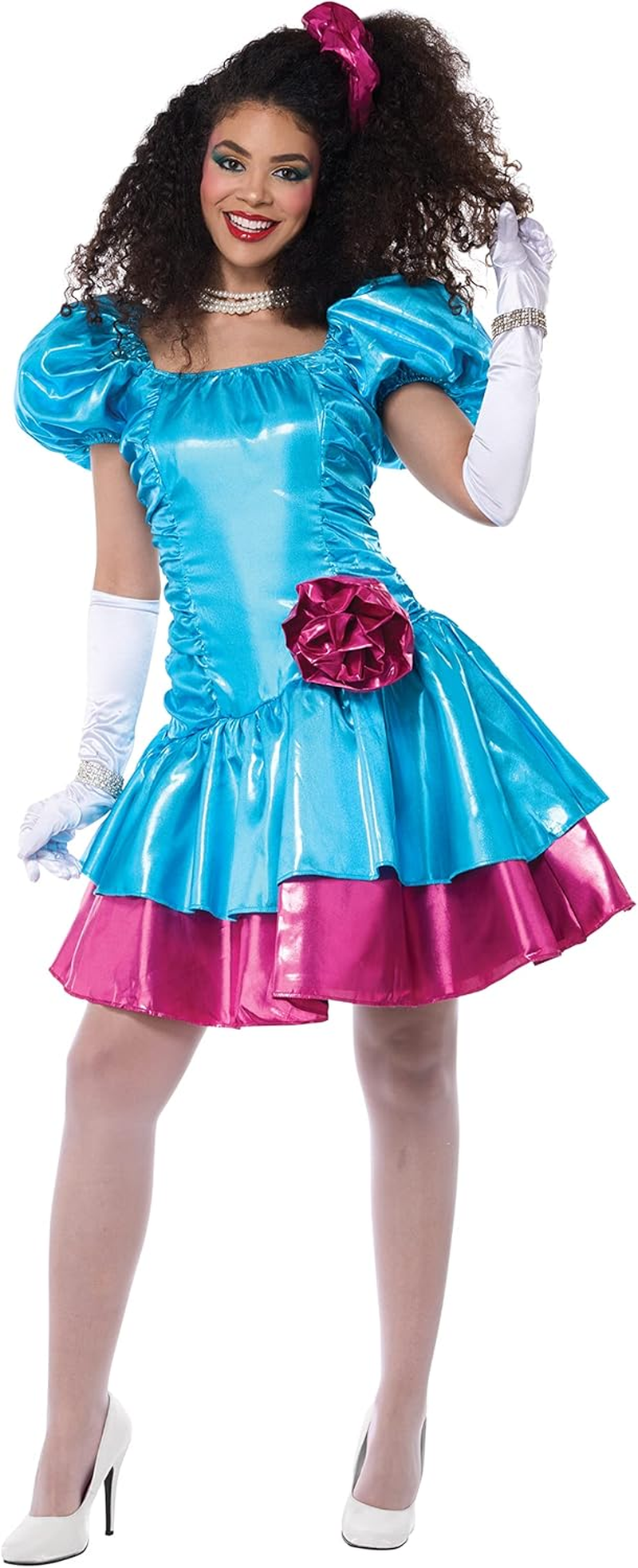 California Costumes 80'S Party Dress, Adult Women, X-Large image number 2