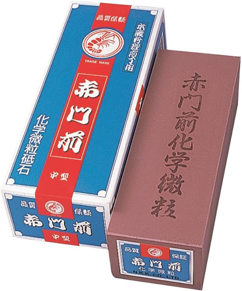 Naniwa Akamonzen Medium Whetstone #600 Medium