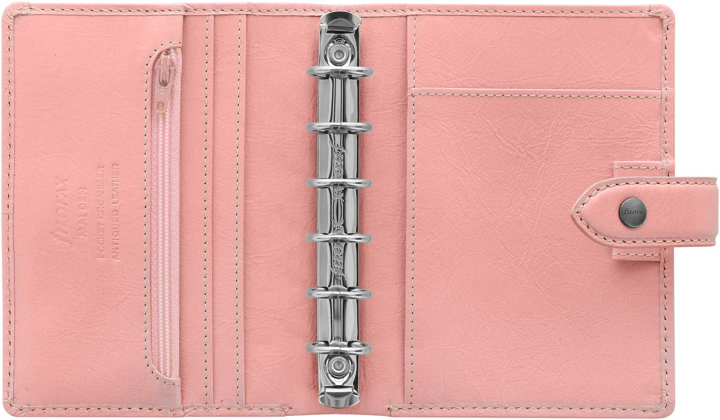 Philofax Malden Personal Organizer, Small, Rose 25895 image number 5